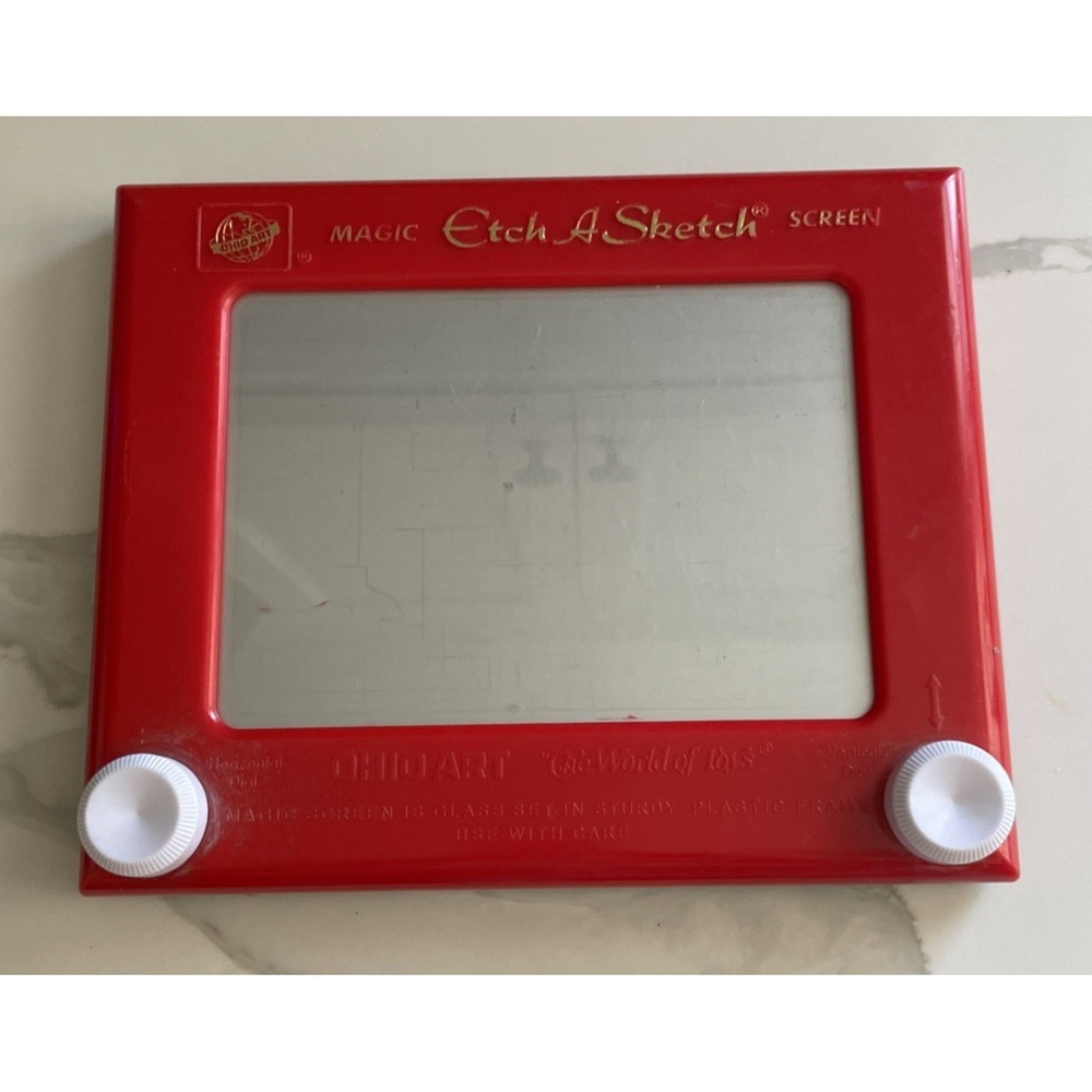 Ohio Art Classic Etch A Sketch Magic Screen Working Vintage
